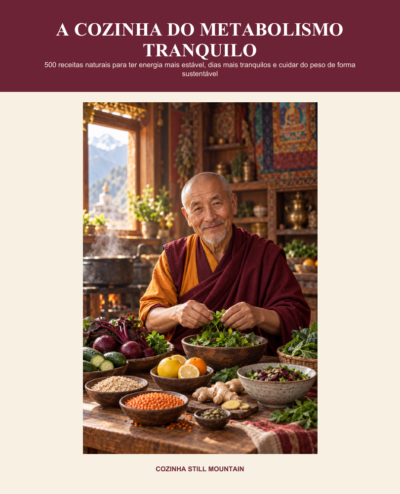 Capa de A Cozinha do Metabolismo Tranquilo